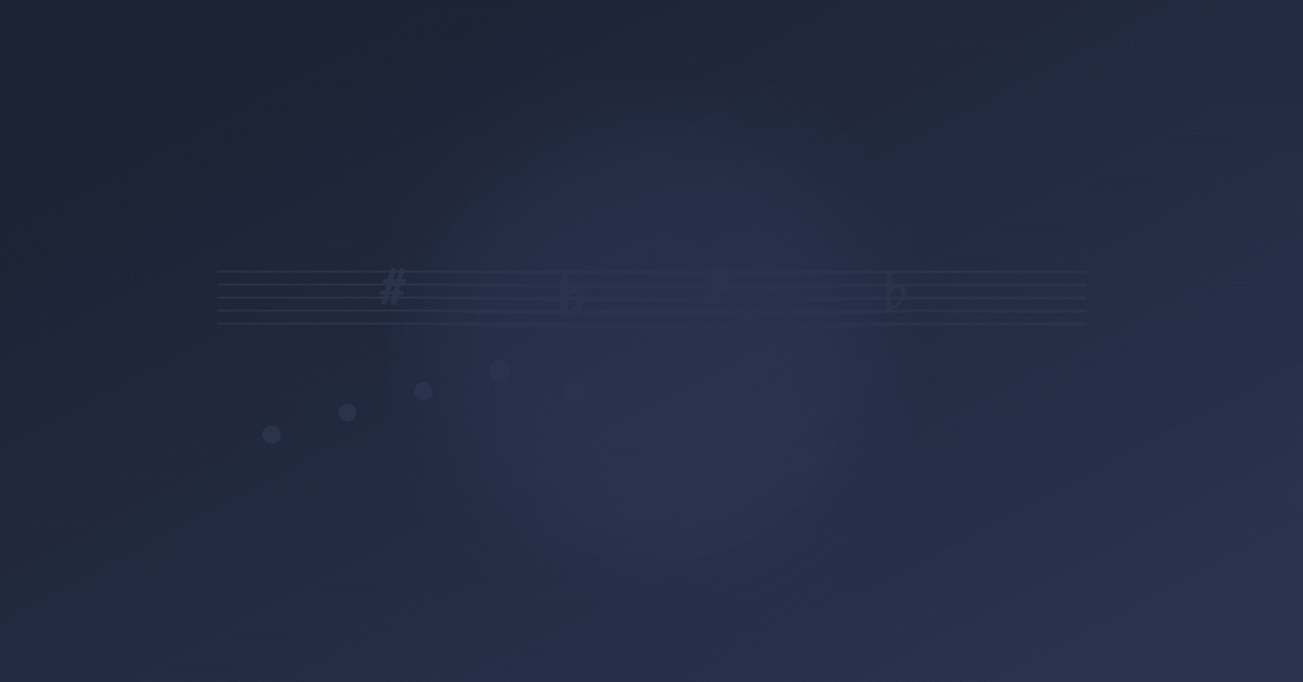 조표와 음계: 악보 앞의 #과 ♭ 이해하기